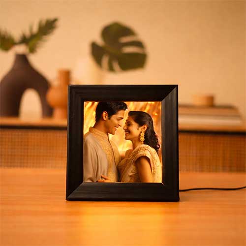 Personalised 3d Led Photo Frame With Custom Image